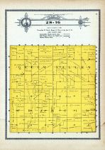 Township 28 Range 16, Green Valley Francis, Holt County 1915